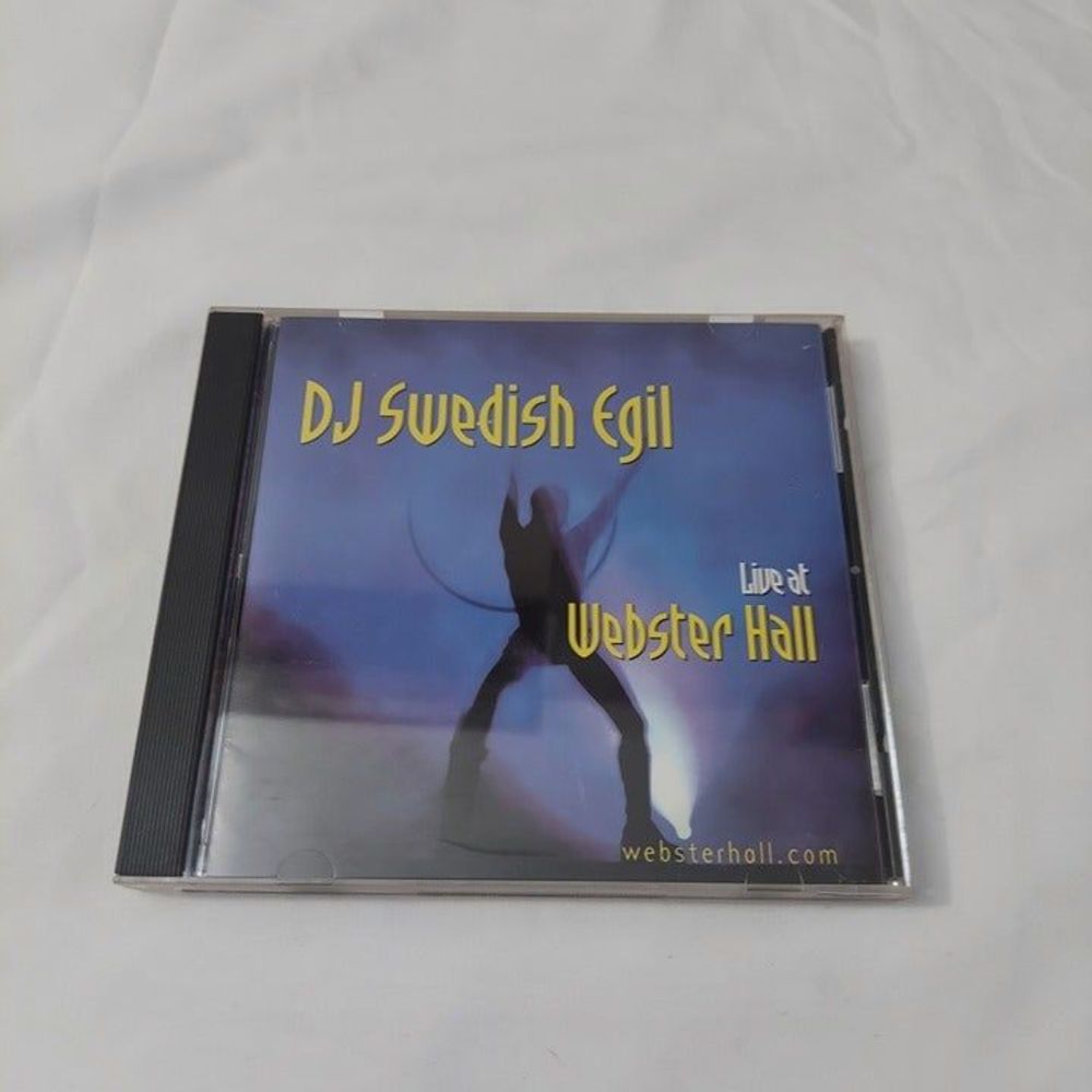 DJ Swedish Egil Live at Webster Hall CD 2001 Produced by Lon Ballinger
